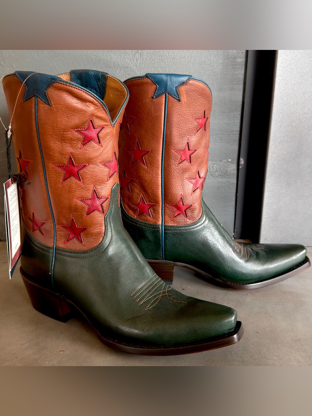Lucchese Estrella II Boots, NWT, Size 9B
